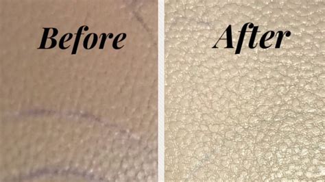 faux leather shine removal